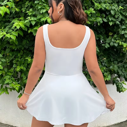 White Tennis Dress