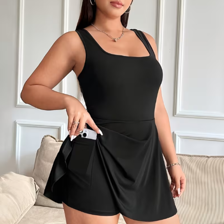 Black Tennis Dress